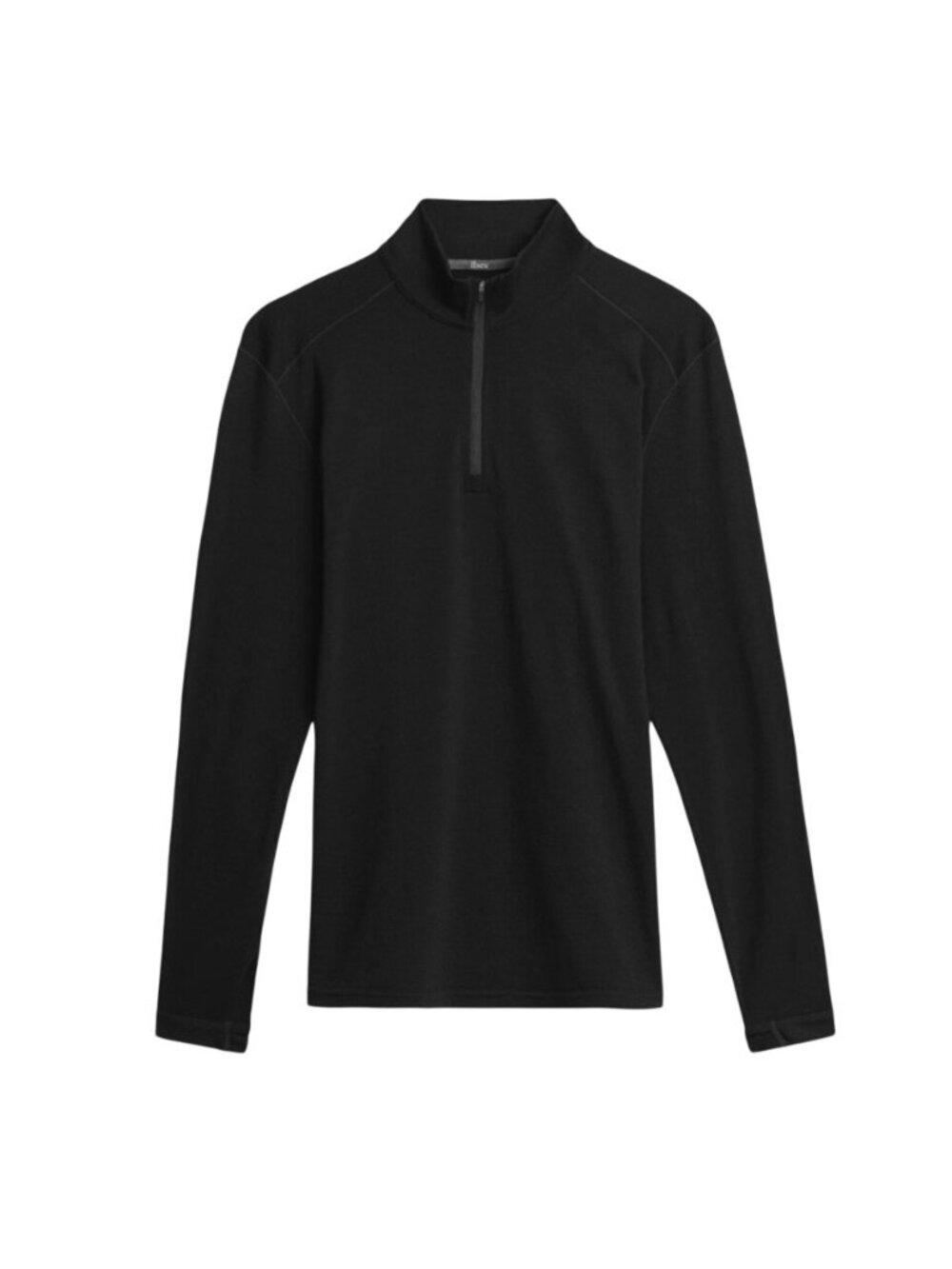 Ibex weightless wool 1/4 Zip Base layer Merino Wool Blend Size S outdoor breatha